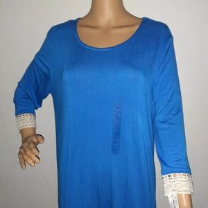 1775 tunic top long Sleeeve